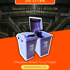 Tempat Sampah 30 Liter Dalton