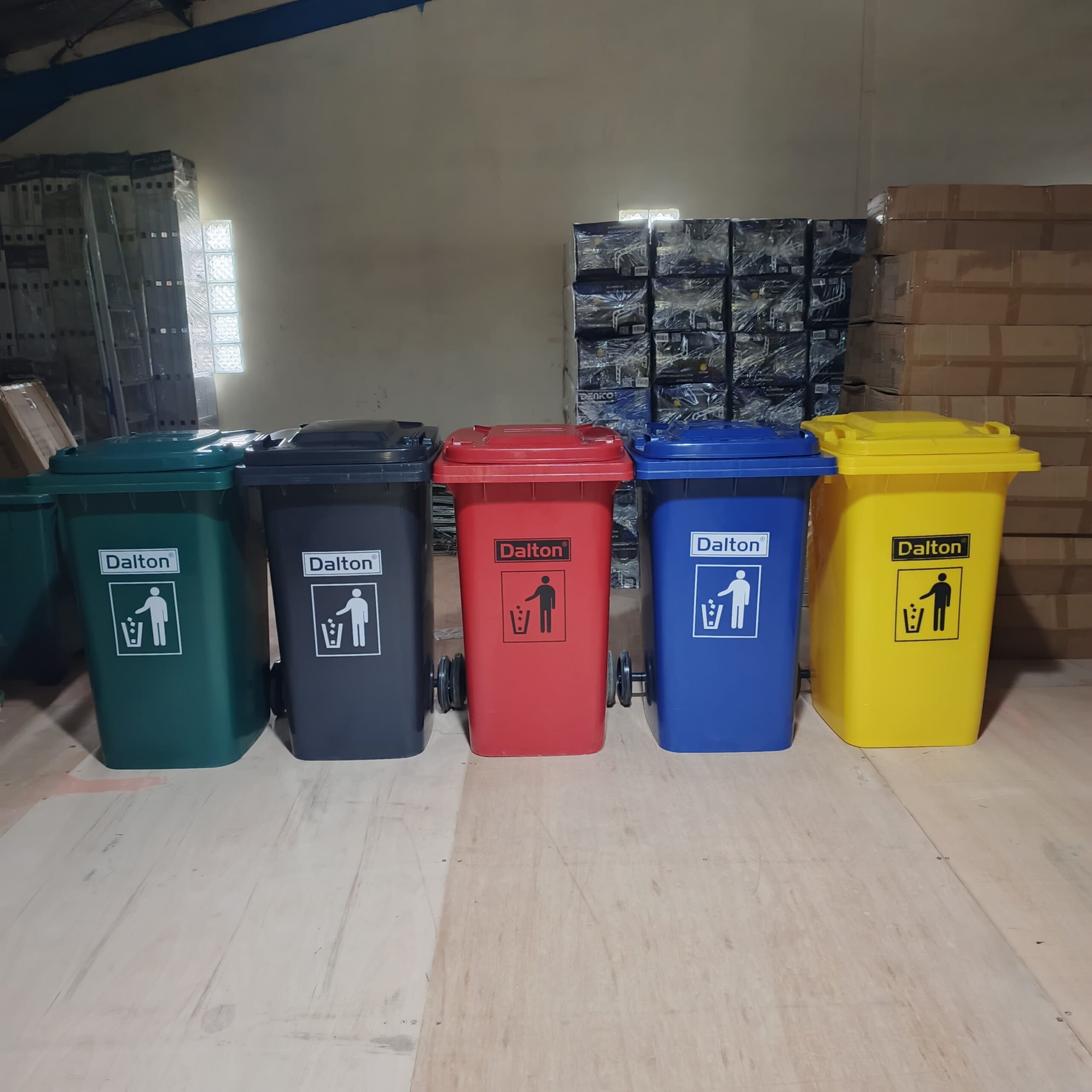 Tempat Sampah Dalton 240 Liter Roda Tempat Sampah Dalton 240 Liter Roda - Gambar 2