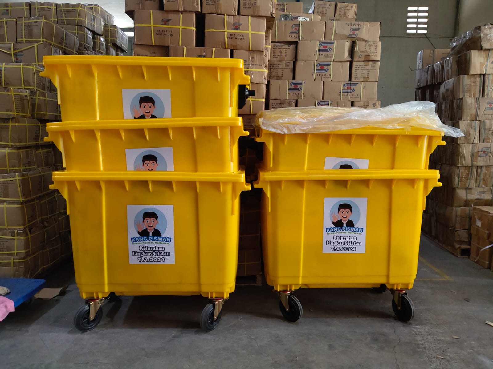 Tempat Sampah 660 Liter Dalton Tempat Sampah 660 Liter Dalton - Gambar 7