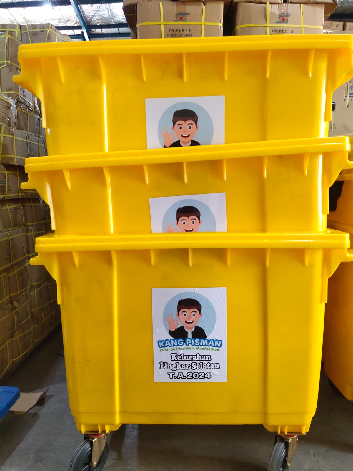 Tempat Sampah 660 Liter Dalton Tempat Sampah 660 Liter Dalton - Gambar 8