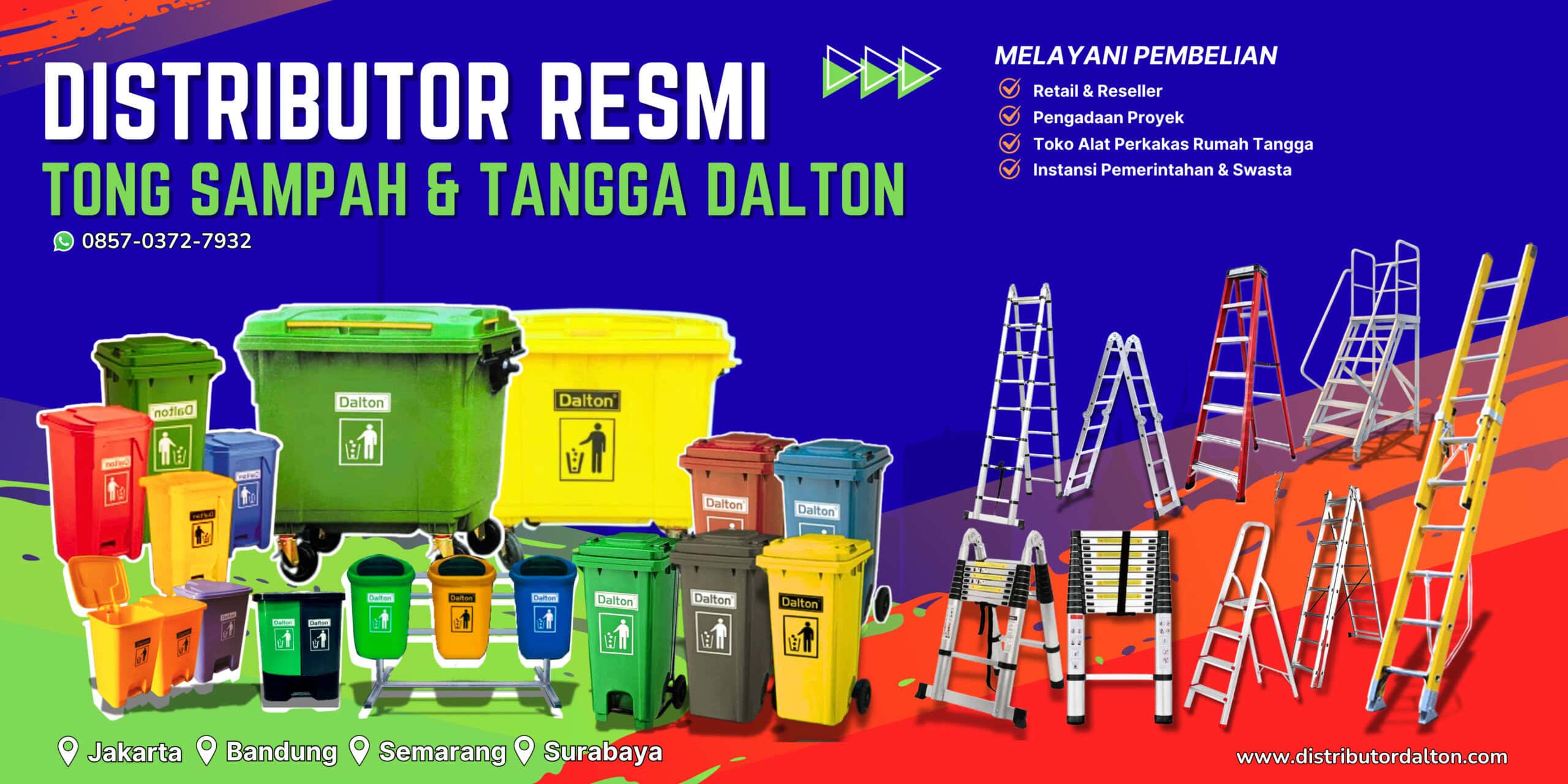 distributor tong sampah dalton bandung