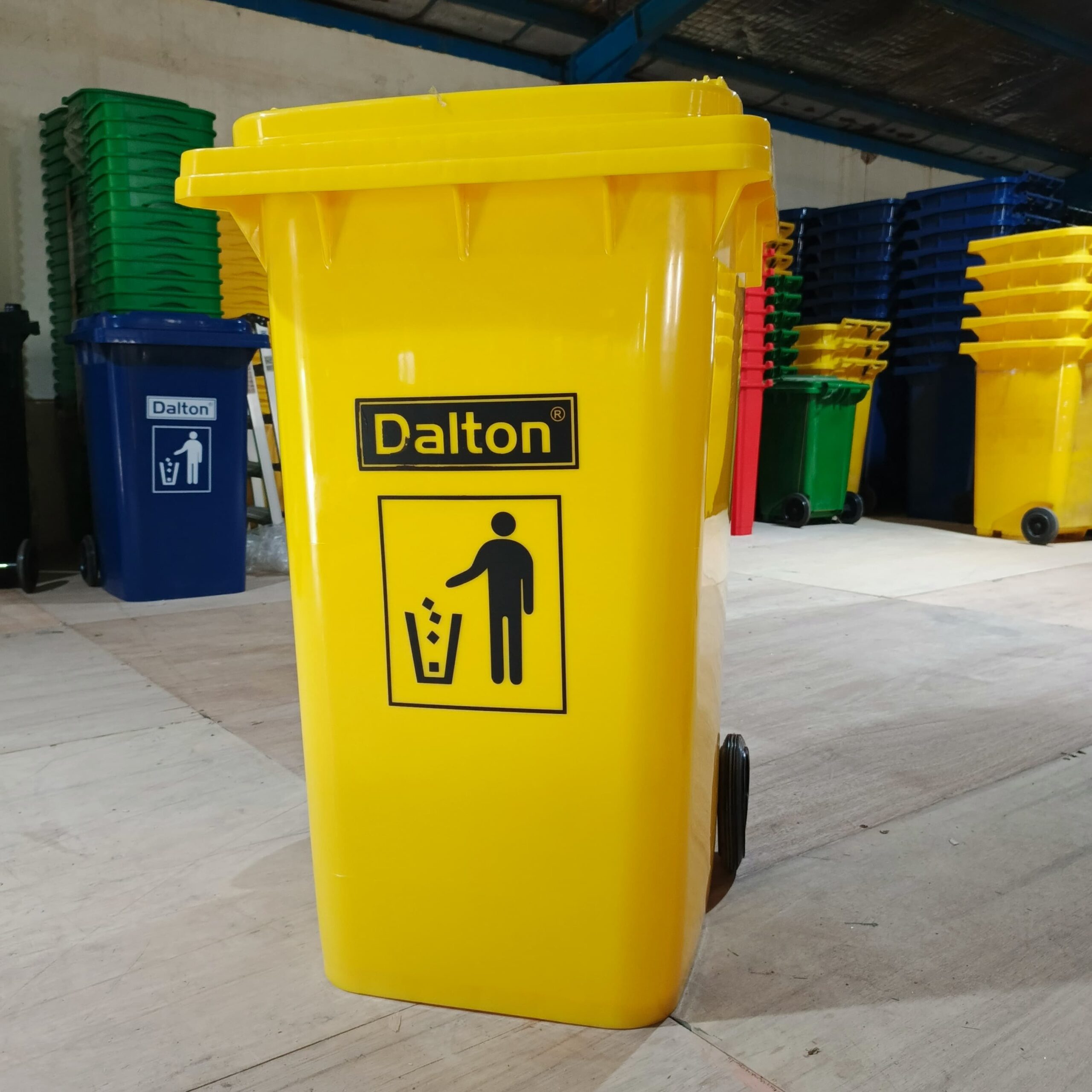 Tempat Sampah Dalton 240 Liter Roda Tempat Sampah Dalton 240 Liter Roda - Gambar 5