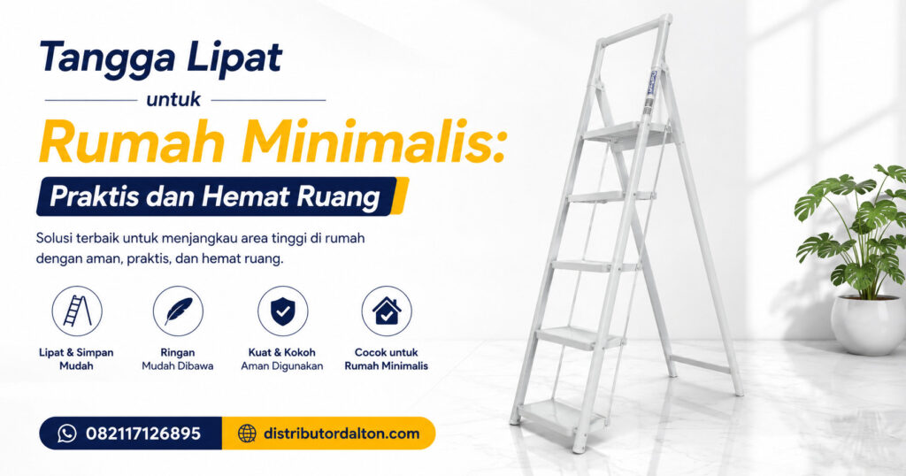 Tangga Lipat untuk Rumah Minimalis: Praktis dan Hemat Ruang Tangga lipat aluminium untuk rumah minimalis yang praktis dan hemat ruang