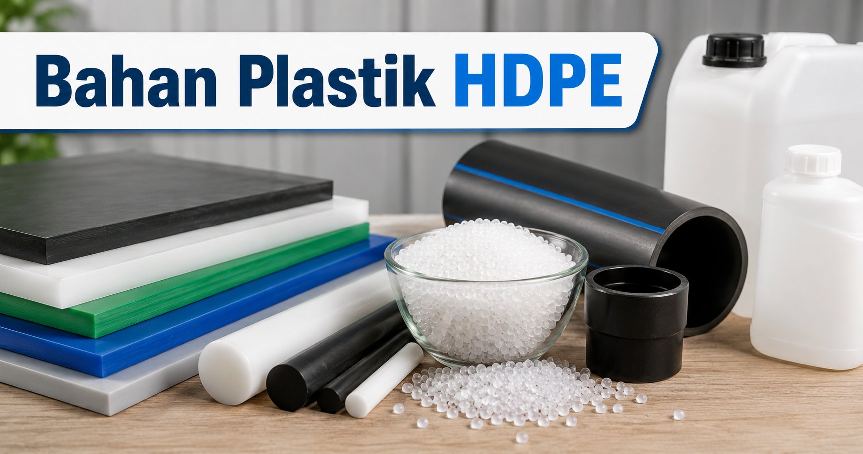 Tempat sampah HDPE berkualitas tahan lama untuk kebutuhan rumah tangga dan proyek pengadaan.