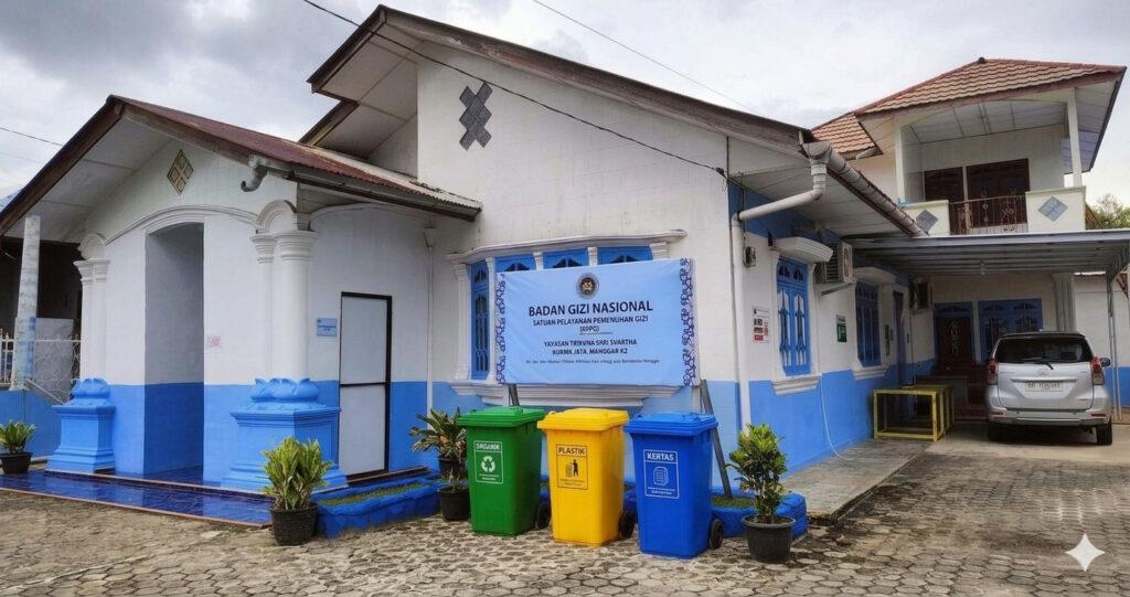 tempat sampah untuk dapur mbg