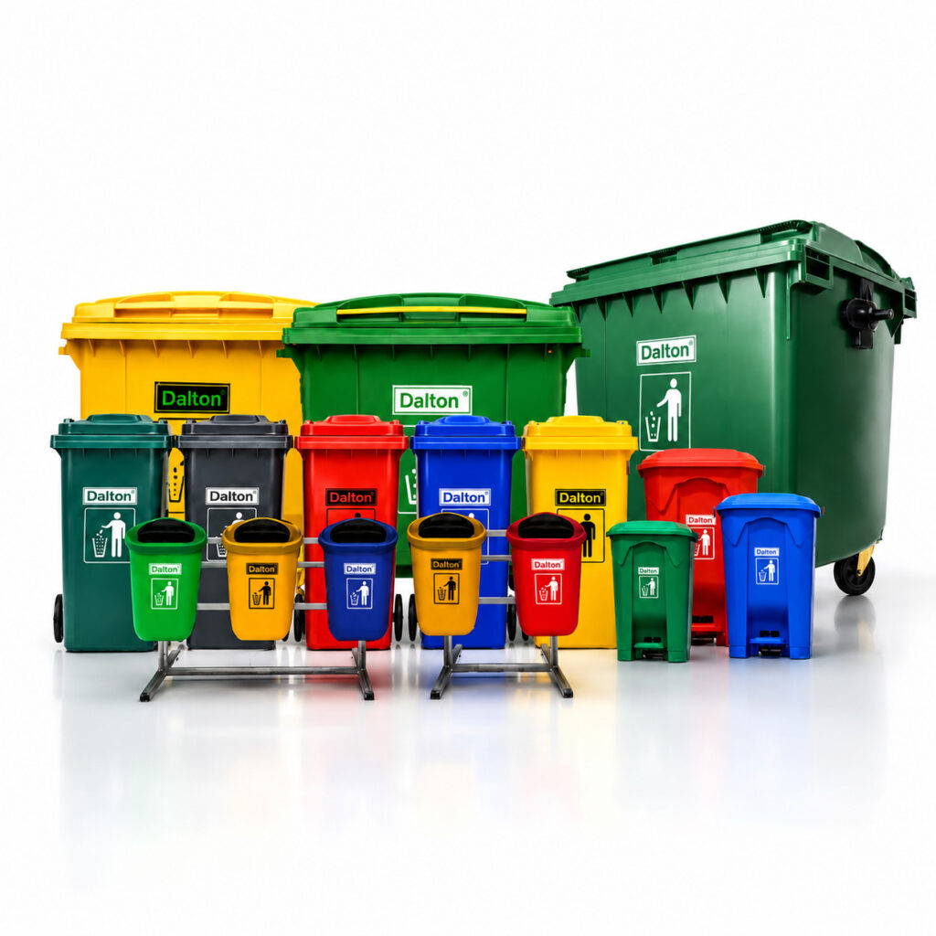 jual tong sampah plastik kapasitas 25 sampai 1100 liter