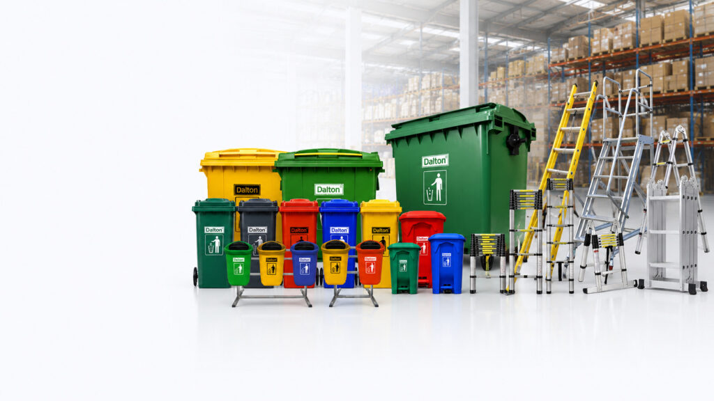 distributor tong sampah dalton dan tangga